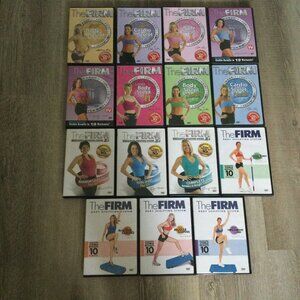 Bundle of The FIRM Body Sculpting System 15 Exercise Workout Fitness DVDs